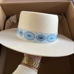 Azure Lolita Lack of Color Hat